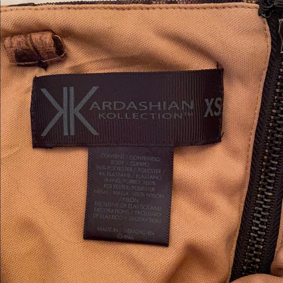 Kardashian kollection leopard/cheetah dress - Picture 6 of 6